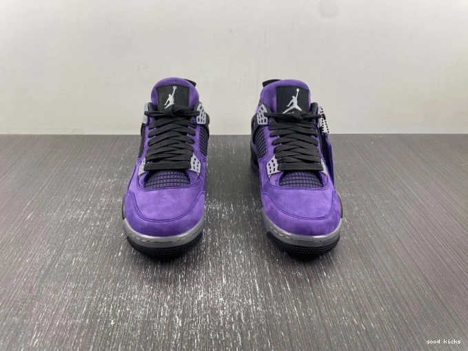 Cheap Suede Jordan Travis Air x Purple Scott 4 0714